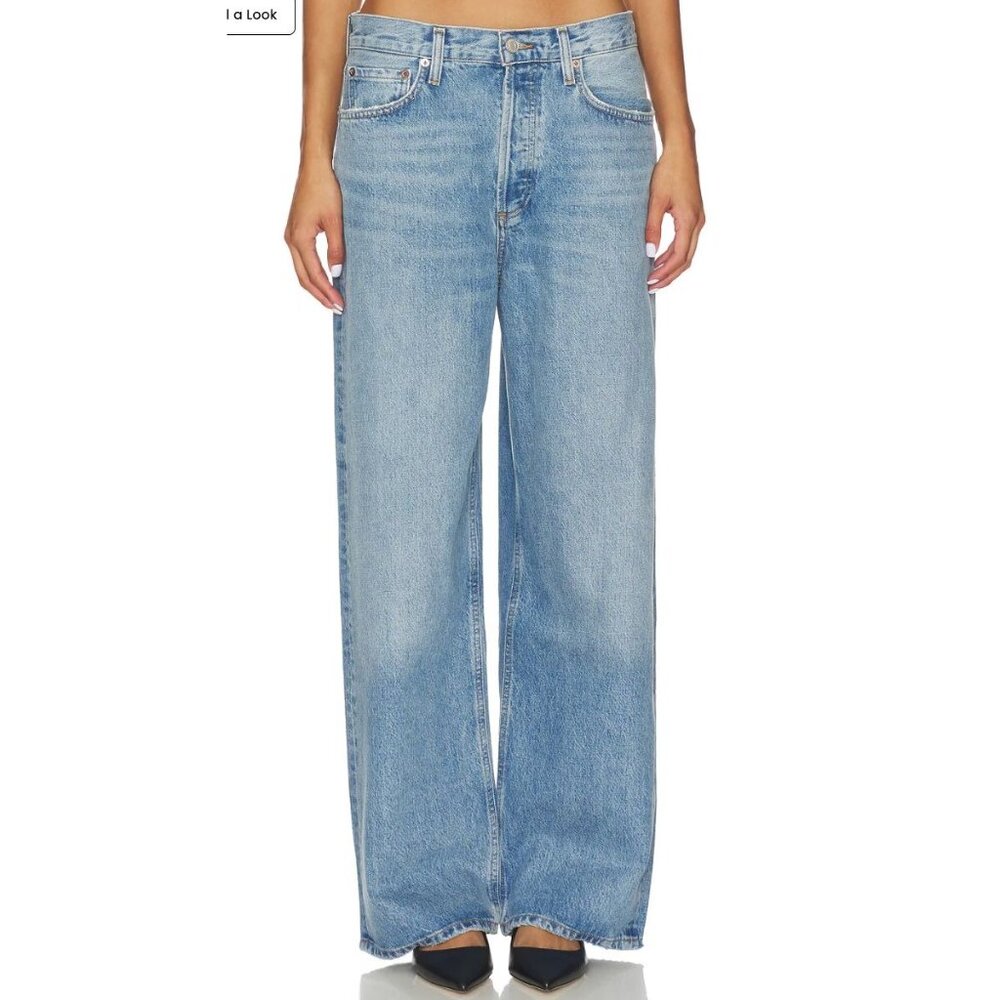 Agolde Low Slung Baggy Jeans in Libertine